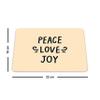 Bonamaison, Rectangle Pop Art Digital Printed Mouse Mat Non-Slip Backing for Office and Home Size: 22x18cm view 4