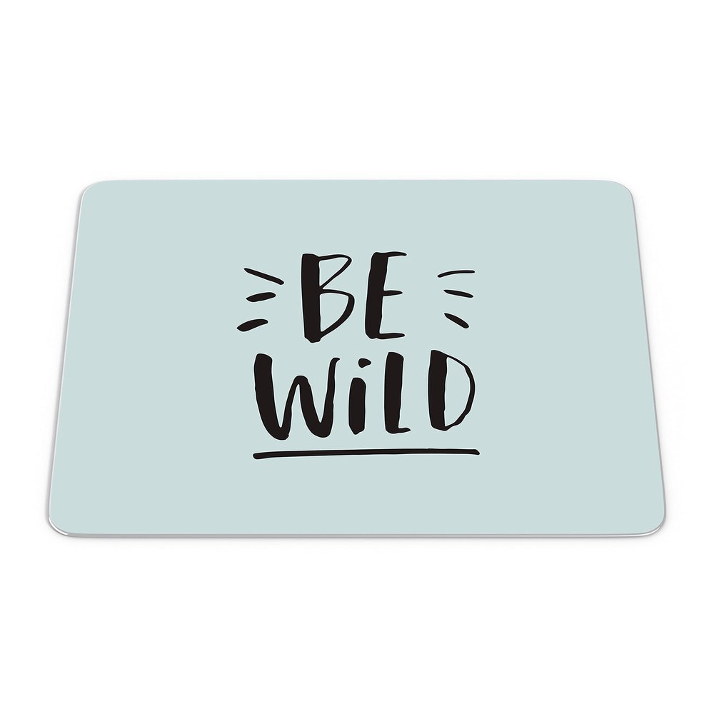 Bonamaison, Rectangle Pop Art Digital Printed Mouse Mat Non-Slip Backing for Office and Home Size: 22x18cm