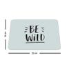 Bonamaison, Rectangle Pop Art Digital Printed Mouse Mat Non-Slip Backing for Office and Home Size: 22x18cm view 4