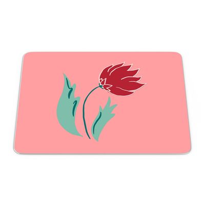 Bonamaison, Rectangle Pop Art Digital Printed Mouse Mat Non-Slip Backing for Office and Home Size: 22x18cm