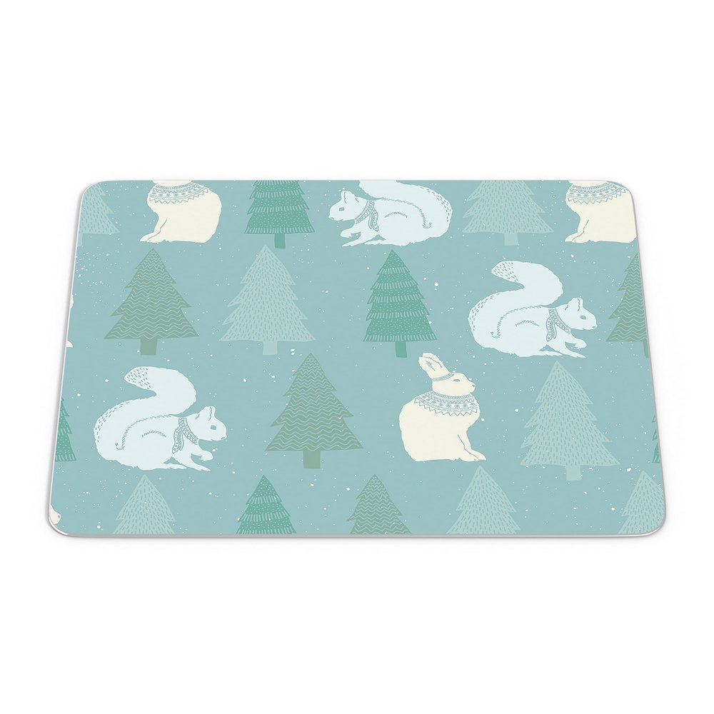 Bonamaison, Rectangle Pop Art Digital Printed Mouse Mat Non-Slip Backing for Office and Home Size: 22x18cm
