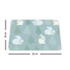 Bonamaison, Rectangle Pop Art Digital Printed Mouse Mat Non-Slip Backing for Office and Home Size: 22x18cm view 4