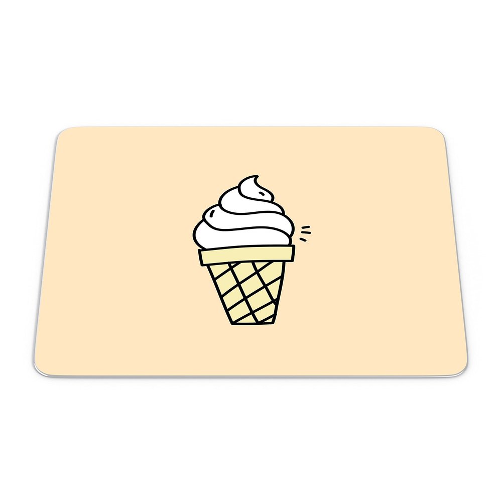 Bonamaison, Rectangle Pop Art Digital Printed Mouse Mat Non-Slip Backing for Office and Home Size: 22x18cm