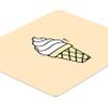 Bonamaison, Rectangle Pop Art Digital Printed Mouse Mat Non-Slip Backing for Office and Home Size: 22x18cm view 3