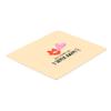 Bonamaison, Rectangle Pop Art Digital Printed Mouse Mat Non-Slip Backing for Office and Home Size: 22x18cm view 2