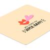 Bonamaison, Rectangle Pop Art Digital Printed Mouse Mat Non-Slip Backing for Office and Home Size: 22x18cm view 3