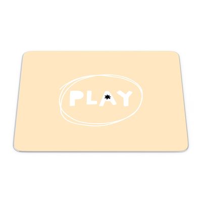 Bonamaison, Rectangle Pop Art Digital Printed Mouse Mat Non-Slip Backing for Office and Home Size: 22x18cm