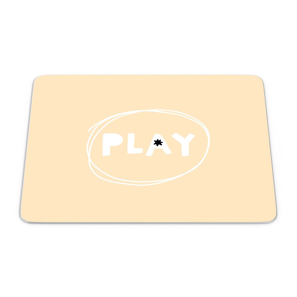 Bonamaison, Rectangle Pop Art Digital Printed Mouse Mat Non-Slip Backing for Office and Home Size: 22x18cm