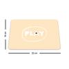 Bonamaison, Rectangle Pop Art Digital Printed Mouse Mat Non-Slip Backing for Office and Home Size: 22x18cm view 4
