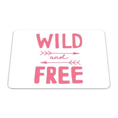 Bonamaison, Rectangle Pop Art Digital Printed Mouse Mat Non-Slip Backing for Office and Home Size: 22x18cm