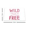 Bonamaison, Rectangle Pop Art Digital Printed Mouse Mat Non-Slip Backing for Office and Home Size: 22x18cm view 4