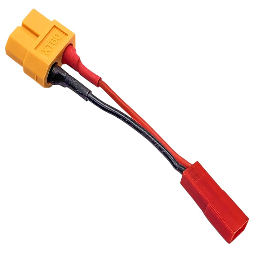NHX RC XT60 Female to JST Female Conversion Connector 20AWG 40mm
