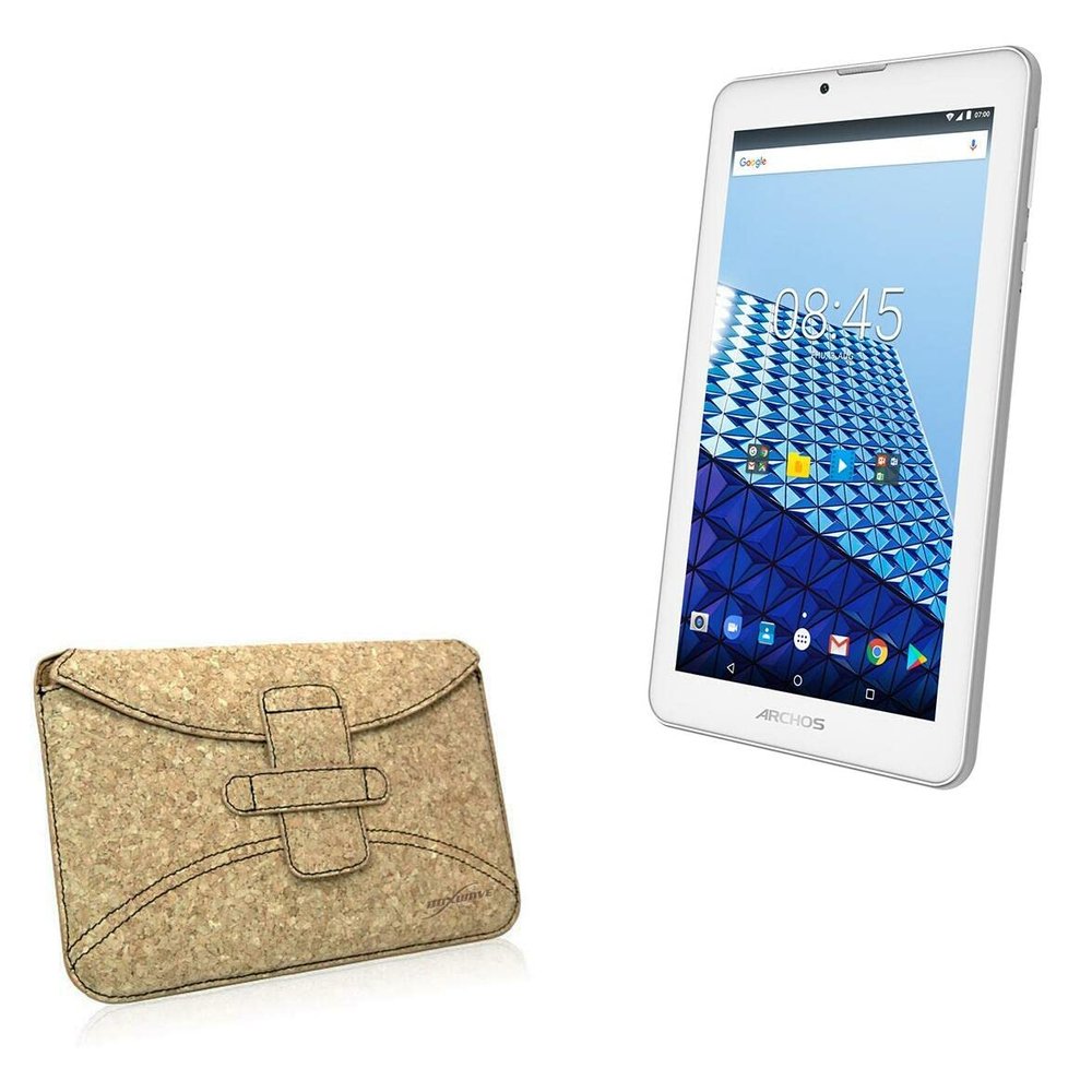 BoxWave Case Compatible with Archos Access 70 3G - Quorky Pouch, Durable, Lightweight Cork Envelope Sleeve Cover