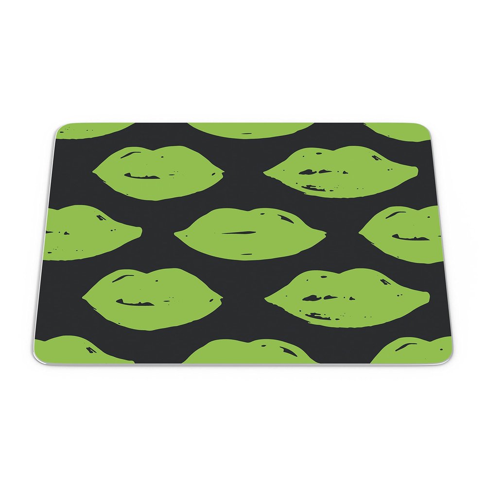 Bonamaison, Rectangle Pop Art Digital Printed Mouse Mat Non-Slip Backing for Office and Home Size: 22x18cm