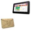 BoxWave Case Compatible with Ematic EGQ347 - Quorky Pouch, Durable, Lightweight Cork Envelope Sleeve Cover view 1