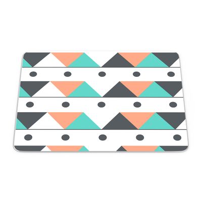 Bonamaison, Rectangle Pop Art Digital Printed Mouse Mat Non-Slip Backing for Office and Home Size: 22x18cm