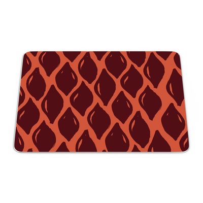 Bonamaison, Rectangle Pop Art Digital Printed Mouse Mat Non-Slip Backing for Office and Home Size: 22x18cm