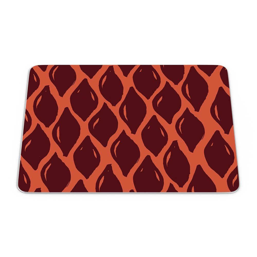 Bonamaison, Rectangle Pop Art Digital Printed Mouse Mat Non-Slip Backing for Office and Home Size: 22x18cm