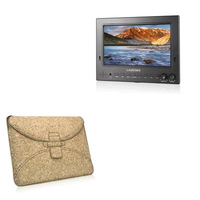 BoxWave Case Compatible with Laizeske DR702 - Quorky Pouch, Durable, Lightweight Cork Envelope Sleeve Cover