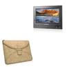 BoxWave Case Compatible with Laizeske DR702 - Quorky Pouch, Durable, Lightweight Cork Envelope Sleeve Cover view 1