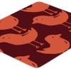 Bonamaison, Rectangle Pop Art Digital Printed Mouse Mat Non-Slip Backing for Office and Home Size: 22x18cm view 3