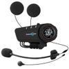 FreedConn KY-Pro Motocycle Helmet Waterproof and Wireless Bluetooth Headset/FM Radio/1000M Intercom/6 Riders Intercom/Moto Biking & Skiiing/Universal Pairing with Most of Other Brands bluetooths view 1