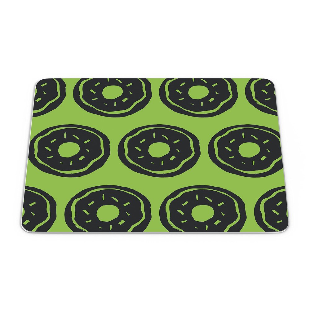Bonamaison, Rectangle Pop Art Digital Printed Mouse Mat Non-Slip Backing for Office and Home Size: 22x18cm