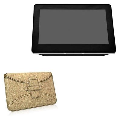 BoxWave Case Compatible with Mimo UM-760C-OF - Quorky Pouch, Durable, Lightweight Cork Envelope Sleeve Cover