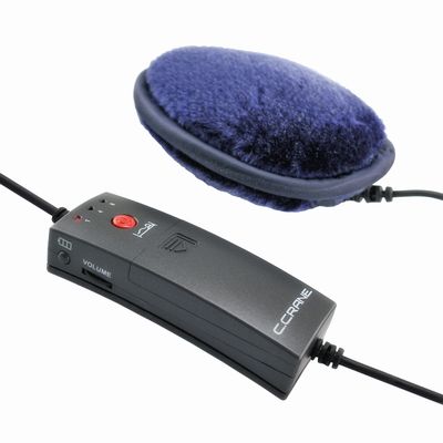 C. Crane SoftSpeaker 3K Amplified Pillow Speaker with Kevlar with in-line Volume Control, Listen to Radio Shows, Audio Books, podcasts, Late Night Movies and More  Solution for Insomnia