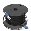 Jeirdus 400M LC to LC Outdoor Armored Fiber Optic Cable Duplex 9/125 SM Jumper Optical Patch Cord Singlemode 400Meters 1312ft LC-LC view 1