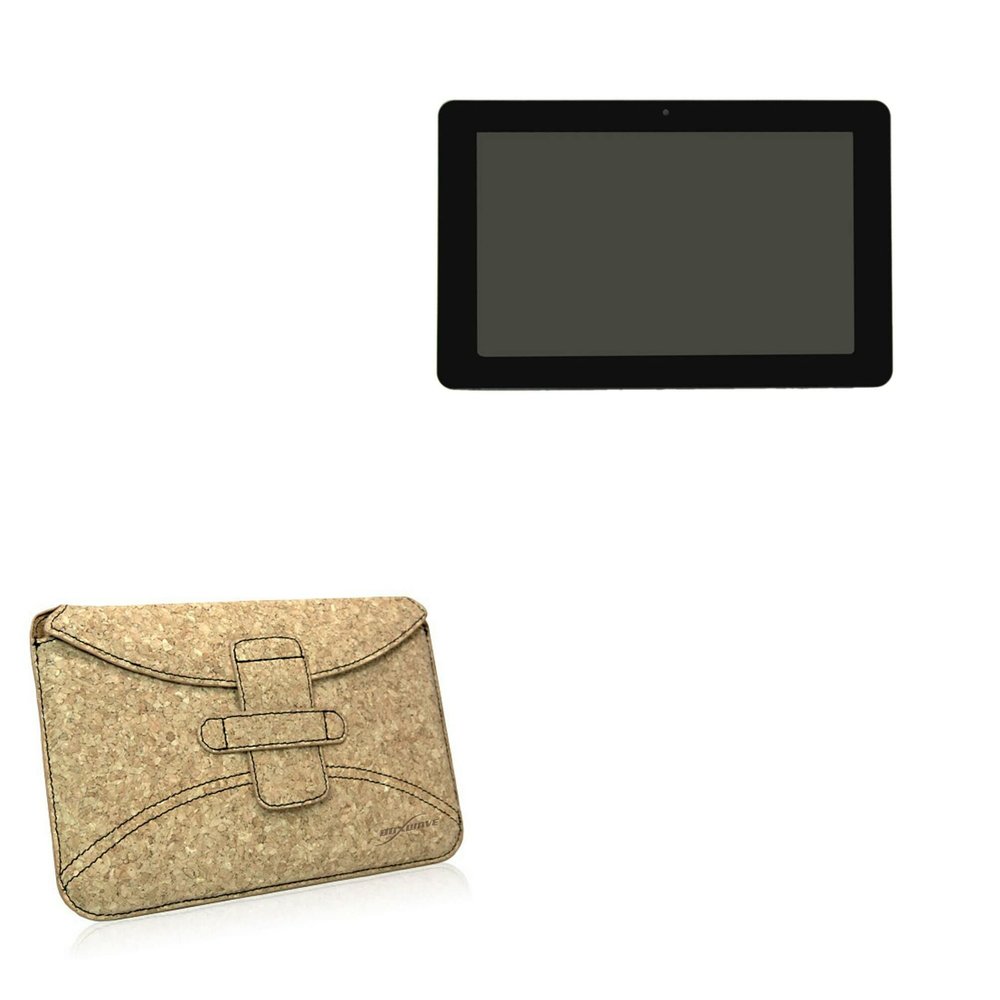BoxWave Case Compatible with Mimo MCT-70HPQ - Quorky Pouch, Durable, Lightweight Cork Envelope Sleeve Cover