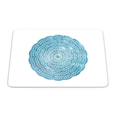 Bonamaison, Rectangle Pop Art Digital Printed Mouse Mat Non-Slip Backing for Office and Home Size: 22x18cm