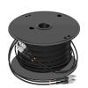Jeirdus 400M FC to FC Outdoor Armored Duplex 9/125 SM Fiber Optic Cable Jumper Optical Patch Cord 400Meters 1312ft Singlemode view 1