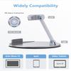 Almoz Swivel and Tilt Stand for Echo Show 15, Aluminum Stand for Show 15.6" Smart Display and Up to 18" iPad/Tablets, with 360 Degree Rotating Base, Viewing Angle Adjustable, No Need Mounting view 2