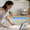 Almoz Swivel and Tilt Stand for Echo Show 15, Aluminum Stand for Show 15.6" Smart Display and Up to 18" iPad/Tablets, with 360 Degree Rotating Base, Viewing Angle Adjustable, No Need Mounting view 4