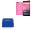 BoxWave Case Compatible with EVOO Android Tablet (8 in) - SoftSuit with Pocket, Soft Pouch Neoprene Cover Sleeve Zipper Pocket - Super Blue view 1