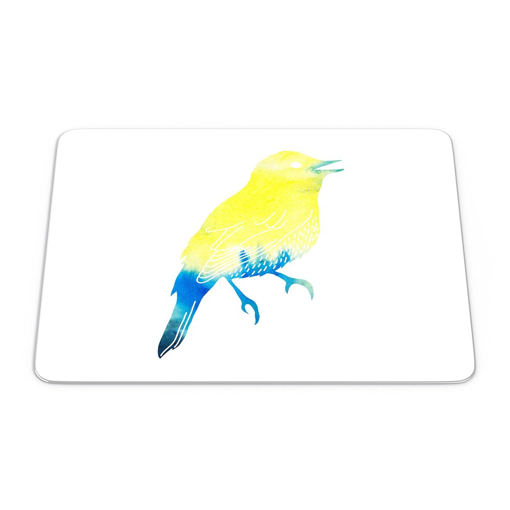 Bonamaison, Rectangle Pop Art Digital Printed Mouse Mat Non-Slip Backing for Office and Home Size: 22x18cm