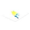Bonamaison, Rectangle Pop Art Digital Printed Mouse Mat Non-Slip Backing for Office and Home Size: 22x18cm view 2