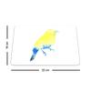 Bonamaison, Rectangle Pop Art Digital Printed Mouse Mat Non-Slip Backing for Office and Home Size: 22x18cm view 4
