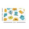 Bonamaison, Rectangle Pop Art Digital Printed Mouse Mat Non-Slip Backing for Office and Home Size: 22x18cm view 4