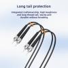 Jeirdus 400M ST to ST Outdoor Armored Duplex 9/125 SM Fiber Optic Cable Jumper Optical Patch Cord Singlemode 400Meters 1312ft ST-ST view 4