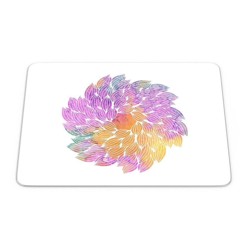 Bonamaison, Rectangle Pop Art Digital Printed Mouse Mat Non-Slip Backing for Office and Home Size: 22x18cm