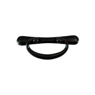 MORIKUNI Popular Traditional Curved Handle/Pull/Hardware for Japanese Tansu Cabinets/Chests/Kitchen Cabinets/Drawers (Momoyama-S)