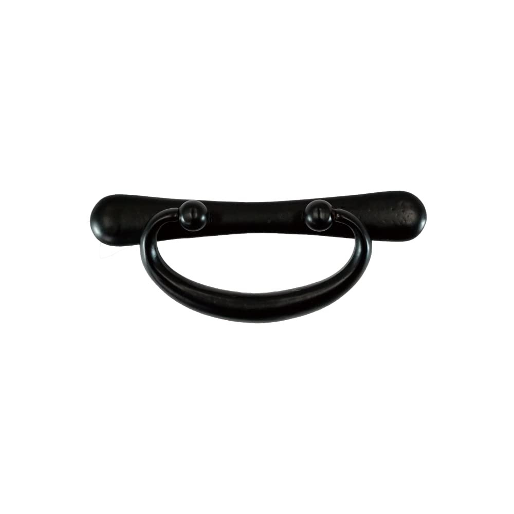 MORIKUNI Popular Traditional Curved Handle/Pull/Hardware for Japanese Tansu Cabinets/Chests/Kitchen Cabinets/Drawers (Momoyama-S)