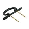MORIKUNI Popular Traditional Curved Handle/Pull/Hardware for Japanese Tansu Cabinets/Chests/Kitchen Cabinets/Drawers (Momoyama-S) view 2