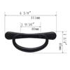 MORIKUNI Popular Traditional Curved Handle/Pull/Hardware for Japanese Tansu Cabinets/Chests/Kitchen Cabinets/Drawers (Momoyama-S) view 3