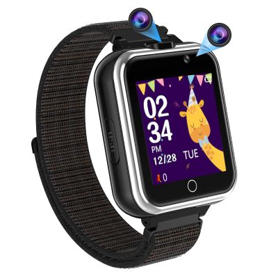PTHTECHUS Smart Watch for Kids with MP3 Music Double Cameras Video Player 24 of Games Recorder Pedometer Alarm Clock Calculator Flashlight Watch Toys Gifts for 4-12 Age Boys Girls