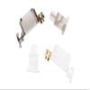 KPREPUBLIC Everglide V3 Transparent Gold Plated PCB Screw in Stabilizer for Custom Mechanical Keyboard Transparent Black Clear BM60 BM65 (V3 Clear GH60 Plusx1) view 2