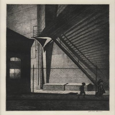 Martin Lewis : Shadow Magic : Archival Quality Art Print
