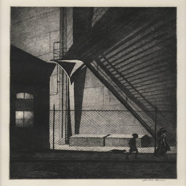 Martin Lewis : Shadow Magic : Archival Quality Art Print